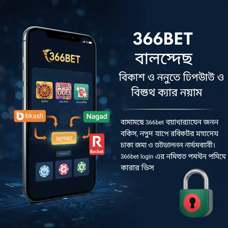 366bet পেমেন্ট মেথড বিকাশ ও নগদ